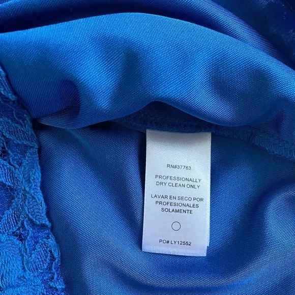 Laundry by Shelli Segal lace dress size 4 - Picture 7 of 11